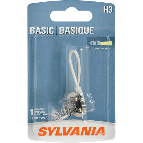 Ampoule de base pour feu avant H3, Halog&egrave;ne, 45 W, Blanc cass&eacute; WestPier