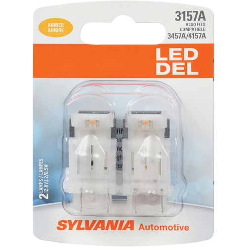 Mini-ampoule automobile 3157A, DEL, 0,5 W/12,8 W, Ambr&eacute;e WestPier