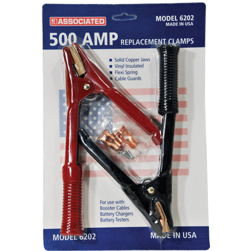 500 Amp Professional Heavy-Duty Booster Cable Clamps WestPier