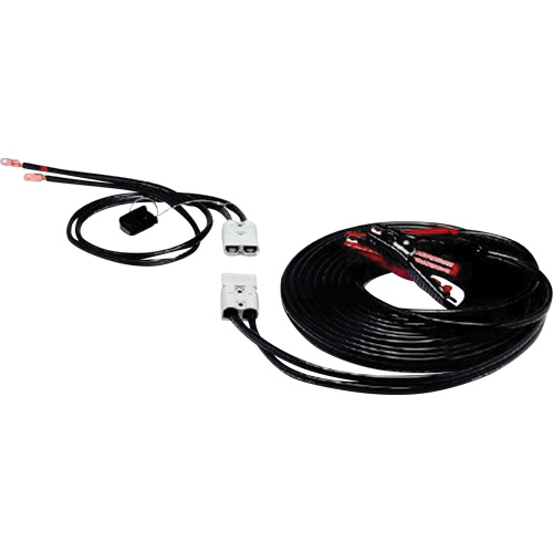 Pinces robustes enti&egrave;rement isol&eacute;es avec adaptateurs de borne lat&eacute;rale, 4 AWG, 500 A, C&acirc;ble 30' WestPier