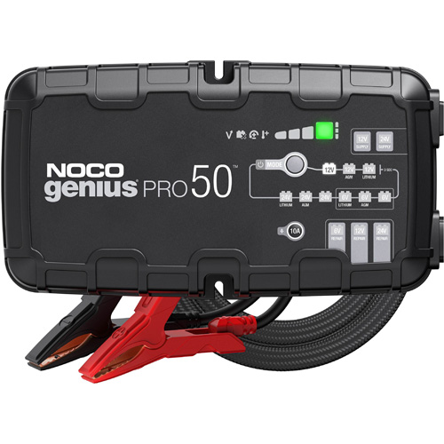 Genius&reg; Pro50 50-Amp Battery Charger WestPier