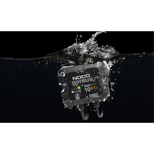 Chargeur de batterie embarqu&eacute; &agrave; 1 sortie de 10 amp&egrave;res GenPro10X1 Genius WestPier