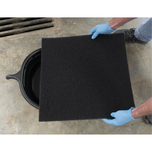 Black Oval Drain Pan WestPier