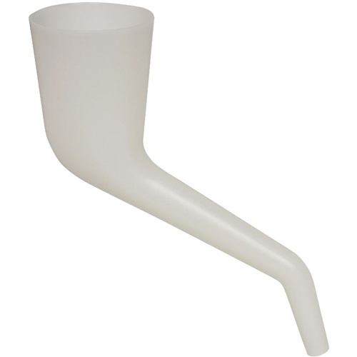 Translucent Right Angle Funnel, Plastic WestPier