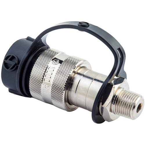 Coupler High Flow Female Side, Steel, 3/8", Female NPTF, 10000 PSI WestPier