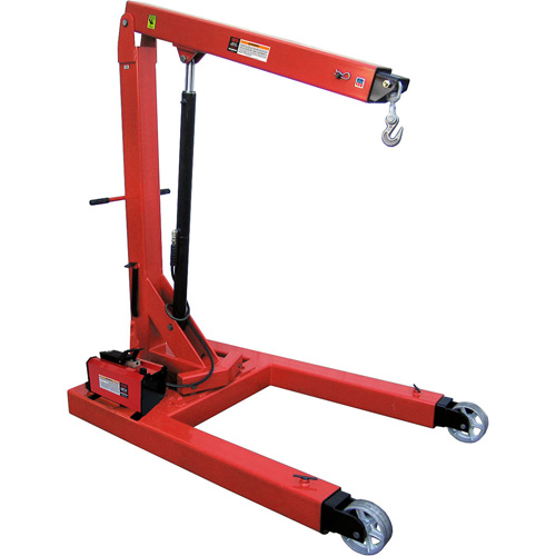 Air Hydraulic Floor Crane, 6000 lbs. (3 tons) Capacity WestPier