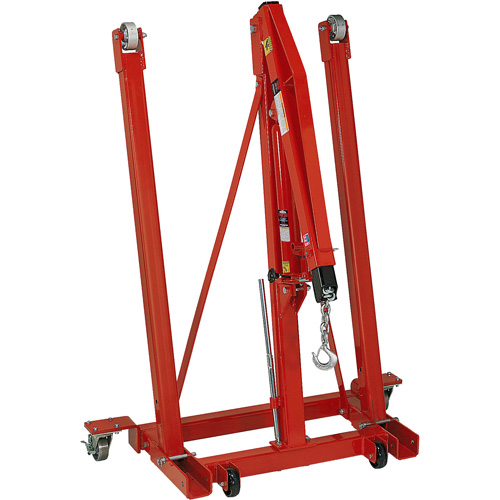 Folding Engine Crane, 2500 lbs. (1.25 tons) Capacity WestPier