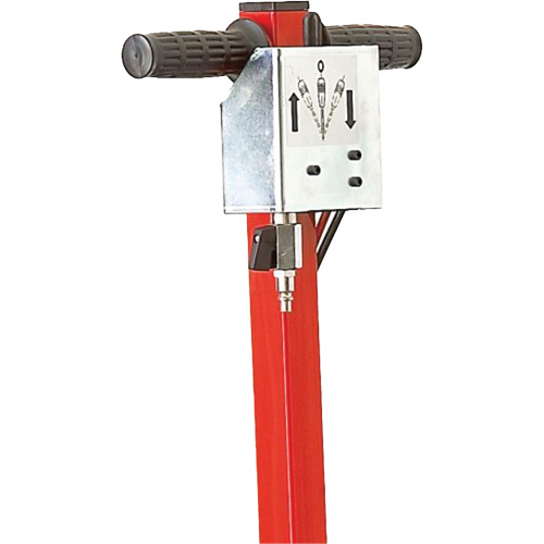 Cric HD &agrave; 2 &eacute;tapes, 22 tonne(s)/44 tonne(s), Air comprim&eacute;/hydraulique WestPier