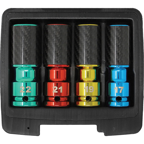 Lug Socket Set with Carbon Fiber Sleeves WestPier