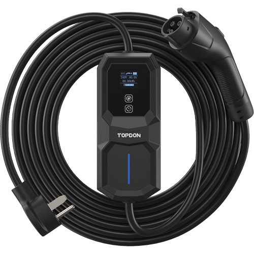 Fiche NEMA 6-50 portable PulseQ AC, 32 A, Niveau 2 CA, Connecteur Type 1 (SAE J1772) WestPier
