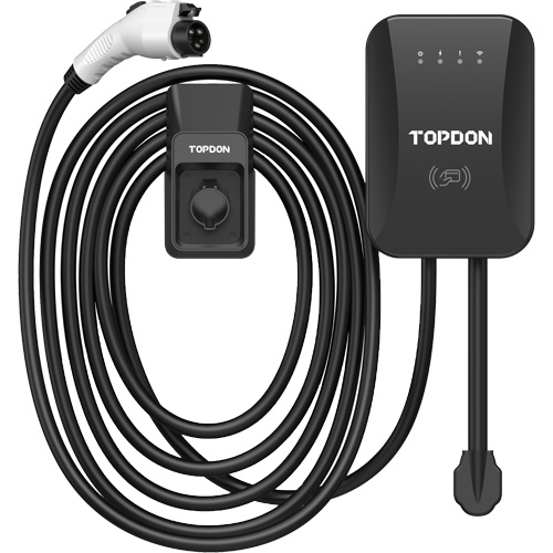 Chargeur r&eacute;sidentiel PulseQ AC pour VE avec mode identification par radiofr&eacute;quence (RFID), 40 A, Niveau 2 CA, Connecteur Type 1 (SAE J1772) WestPier