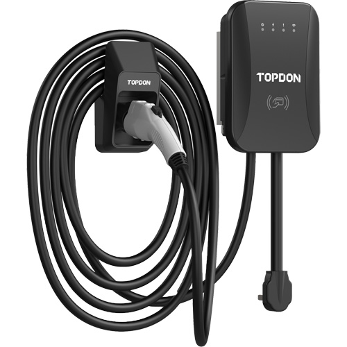 Chargeur r&eacute;sidentiel PulseQ AC pour VE avec mode identification par radiofr&eacute;quence (RFID), 40 A, Niveau 2 CA, Connecteur Type 1 (SAE J1772) WestPier