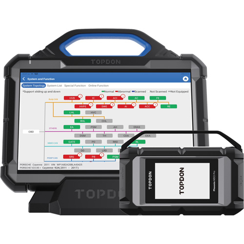 Outil de diagnostic de niveau OE Phoenix Max Basic de 13,3", station daccueil et programmation infonuagique WestPier