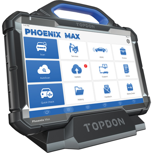 Outil de diagnostic Phoenix Max de niveau &eacute;quipement original de 13,3" avec station daccueil et oscilloscope &agrave; 4 voies WestPier