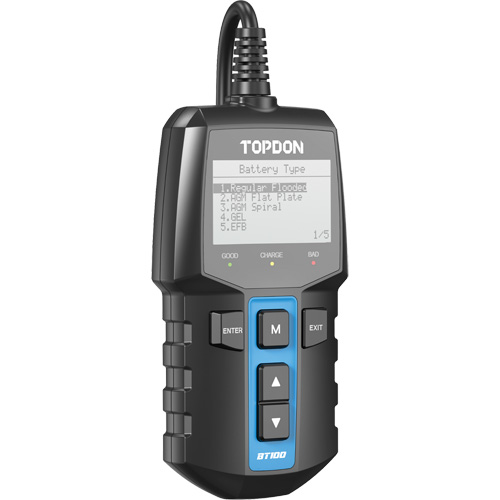 Testeur de batterie 12?V et de syst&egrave;mes BT100 WestPier