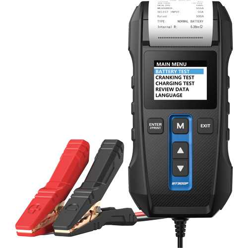 BT300P Battery, Charging & Cranking System Tester with Printer WestPier