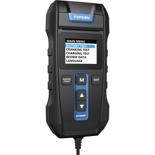 BT300P Battery, Charging & Cranking System Tester with Printer WestPier