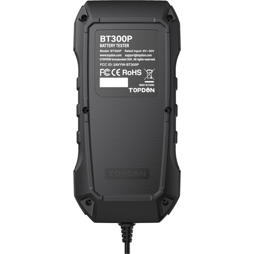 BT300P Battery, Charging & Cranking System Tester with Printer WestPier