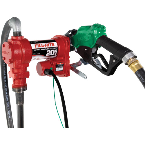 12V Fuel Transfer Pump with Nozzle WestPier