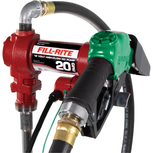 12V Fuel Transfer Pump with Nozzle WestPier