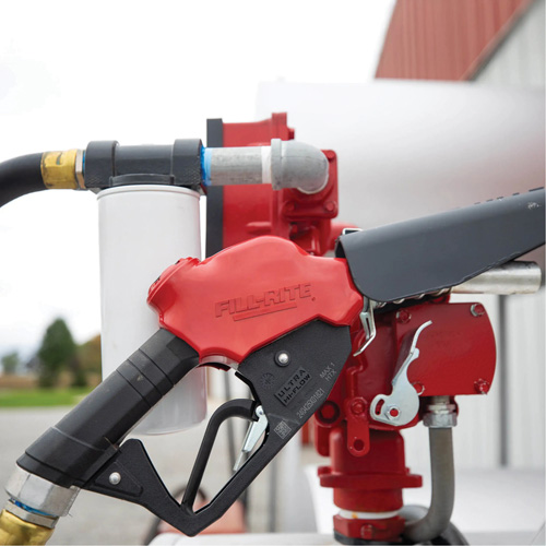 Red Ultra High-Flow Automatic Diesel Spout Nozzle WestPier
