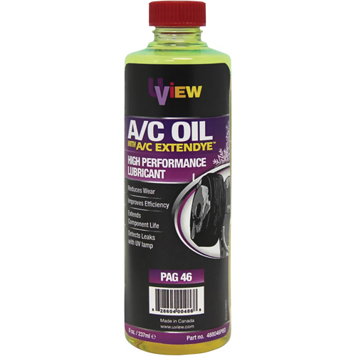 PAG 46 Oil with A/C ExtenDye, 237 ml, Bottle WestPier