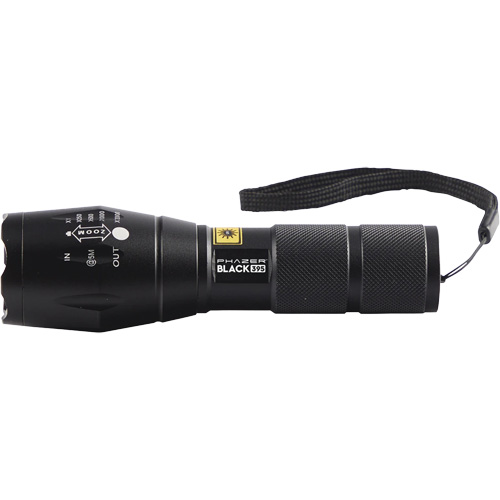 Lampe UV rechargeable pour la d&eacute;tection des fuites UView Phazer BLACK 395 WestPier