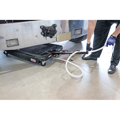 Low Profile Truck Drain with Electric Pump WestPier