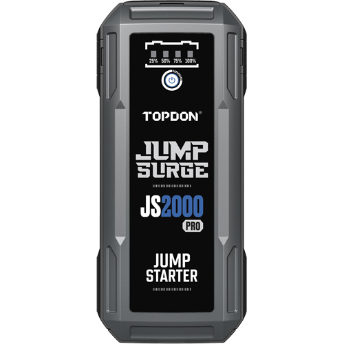 D&eacute;marreur de secours, banque d'alimentation et lampe de poche JumpSurge2000Pro &agrave; 2500 A de pointe WestPier