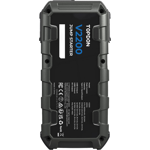 Survolteur, banque d'alimentation et lampe de poche V2200 WestPier
