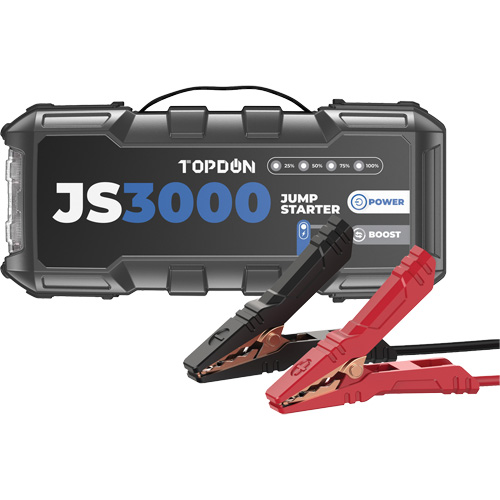 Survolteur, banque d'alimentation et lampe de poche JumpSurge3000 WestPier