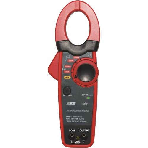Sonde de courant haute intensit&eacute; AC/DC de 1000 amp&egrave;res WestPier