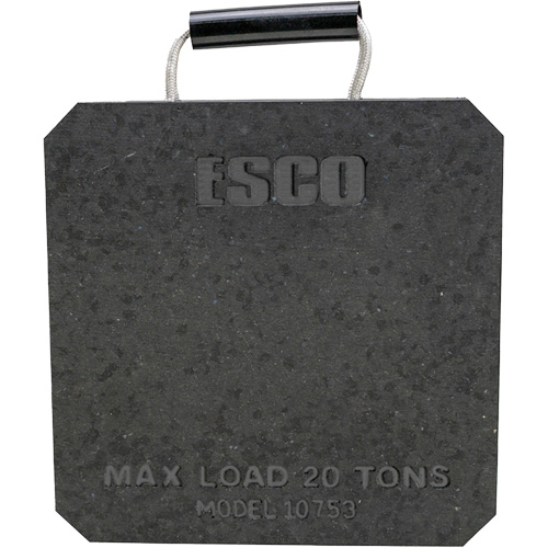 Plaque de support de v&eacute;rin d'une capacit&eacute; de 20 tonnes WestPier