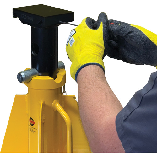 Adaptateur &agrave; dessus plat pour supports de v&eacute;rin ESCO de style haut de 20 et 25 tonnes WestPier