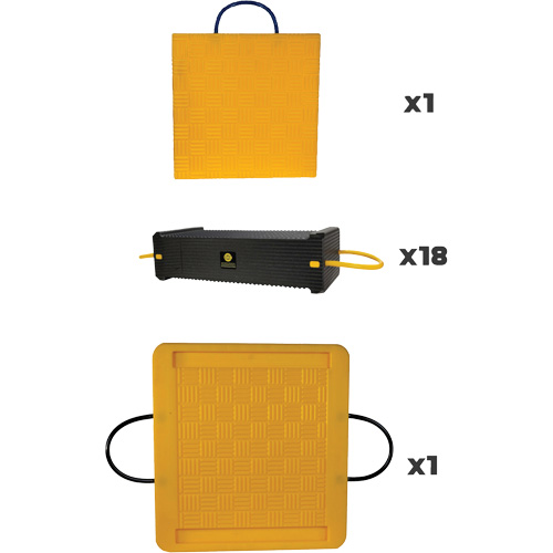 20-Piece CribLok Composite Cribbing System Kit WestPier