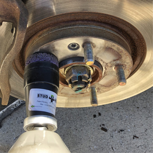 STUD KLEEN Impact-Driven Hub, Stud & Wheel Cleaning Tool WestPier