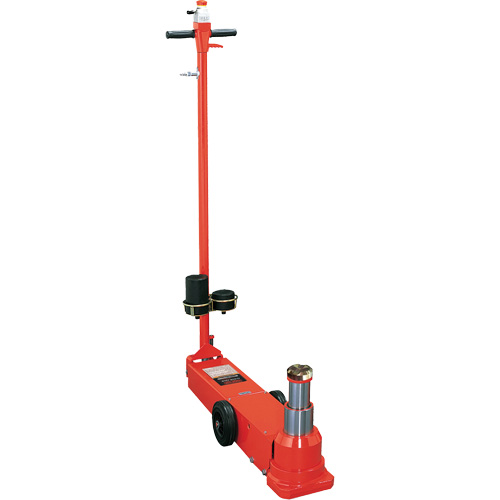 Telescopic Floor Jack, 25 Ton(s)/50 Ton(s), Air Hydraulic WestPier