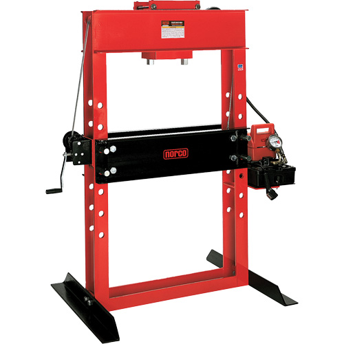 Electro/Hydraulic Pump Operated Shop Press, 50 tons Capacity WestPier