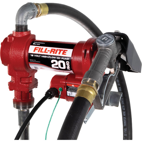12V DC Fuel Transfer Pump with Nozzle WestPier