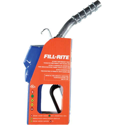 Pistolet automatique temps froid bleu pour diesel WestPier