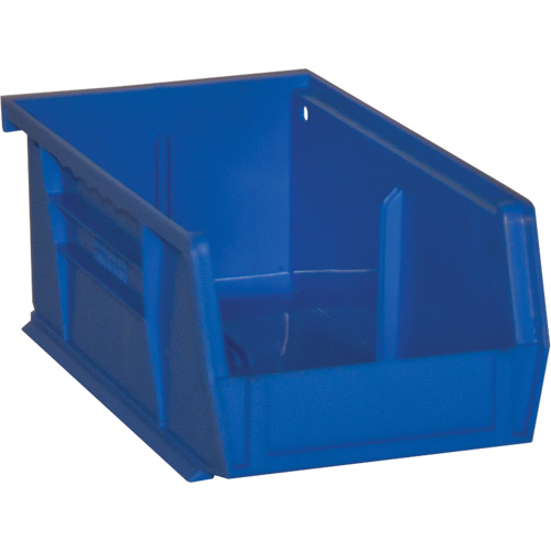 Bacs Hook-On Bins, 4" la x 3" H x 7" p, Bleu, Capacit&eacute; 10 lb WestPier