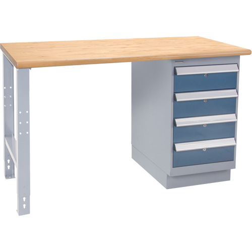 &eacute;tabli industriel, Cap 1000 lb, 30" la x 72" p, 34" h WestPier