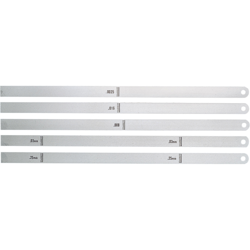 Thickness Gauges or "Feeler" Stock WestPier