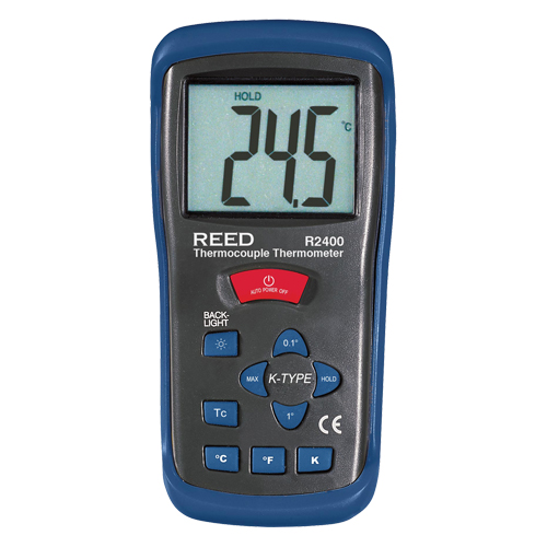 Thermometer, Contact, Digital, -58-2000°F (-50-1300°C) WestPier
