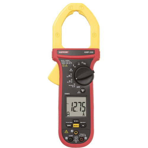 AMP-330 Motor Maintenance TRMS Clamp Meter, AC/DC Voltage, AC/DC Current WestPier