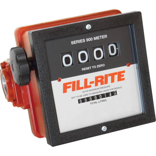 4-Wheel Mechanical Flow Meter, Analogue WestPier
