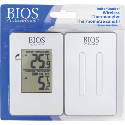 Indoor/Outdoor Wireless Thermometer, Non-Contact, Analogue, 31-158°F (-35-70°C) WestPier