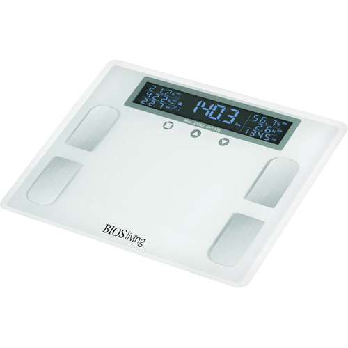 Premium Digital Body Fat Scale, 441 lbs. Cap., 100 g Graduations WestPier