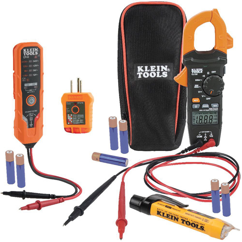 Trousse dessai &eacute;lectrique avec pince-m&egrave;tre WestPier