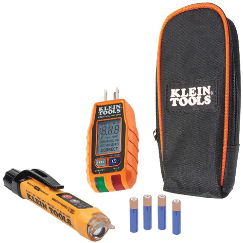 Trousse dessai &eacute;lectrique sans contact de qualit&eacute; sup&eacute;rieure pour prise de courant et disjoncteur de fuite &agrave; la terre WestPier